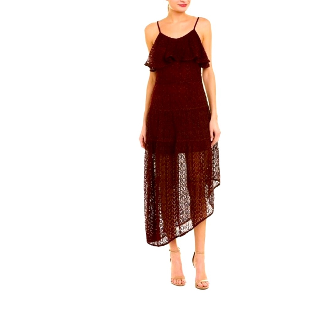 NWT Anthropologie Foxiedox Asymmetrical Dress Size XL